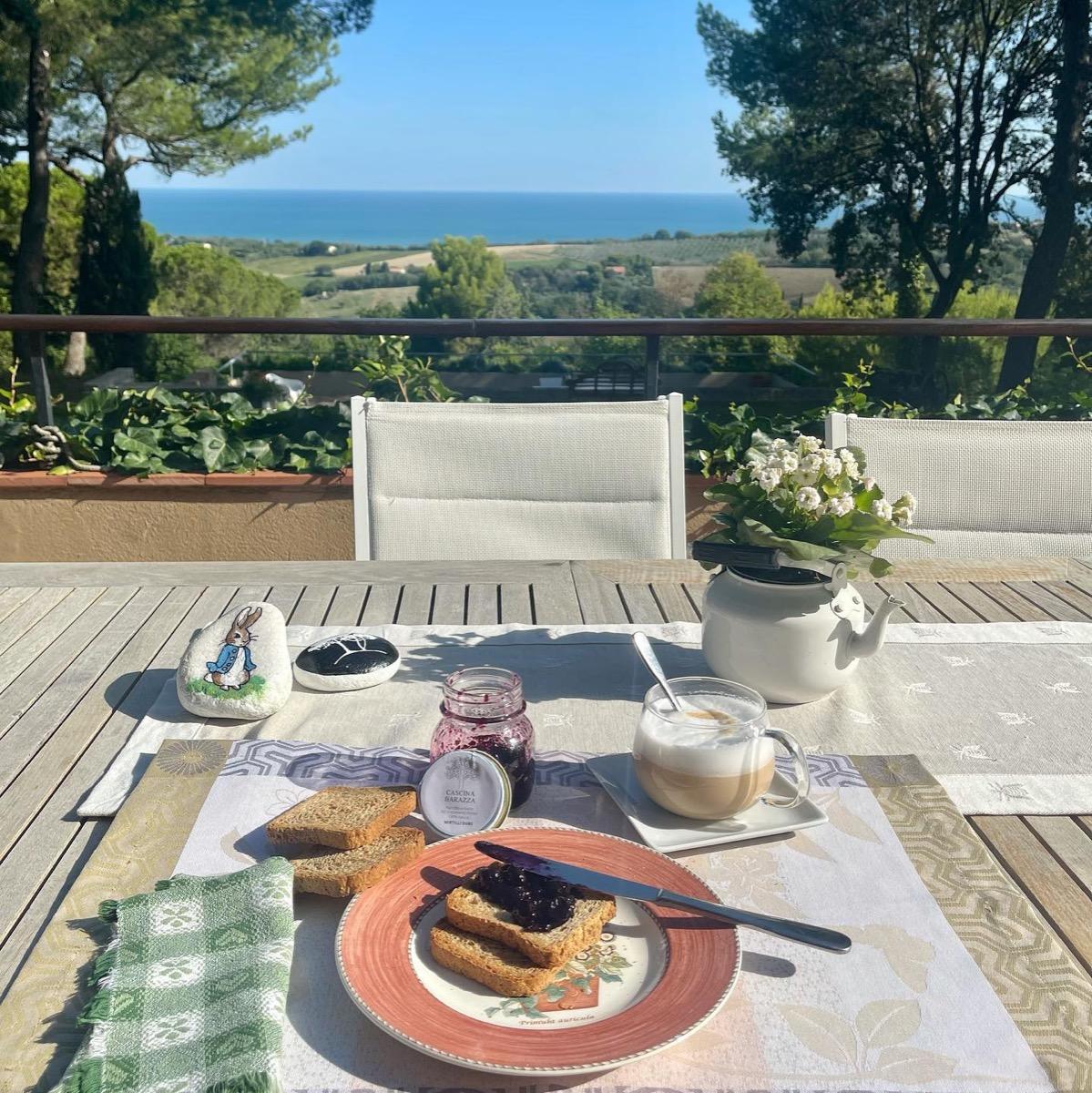 La colazione di IL COLLE DELLE TERRAZZE