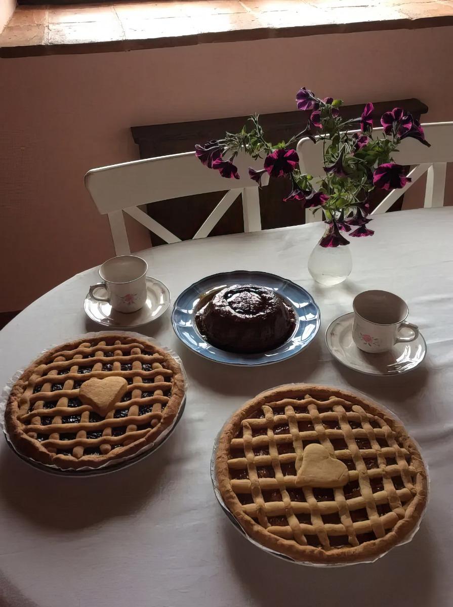 La colazione di B&B POGGIO DELLE GINESTRE