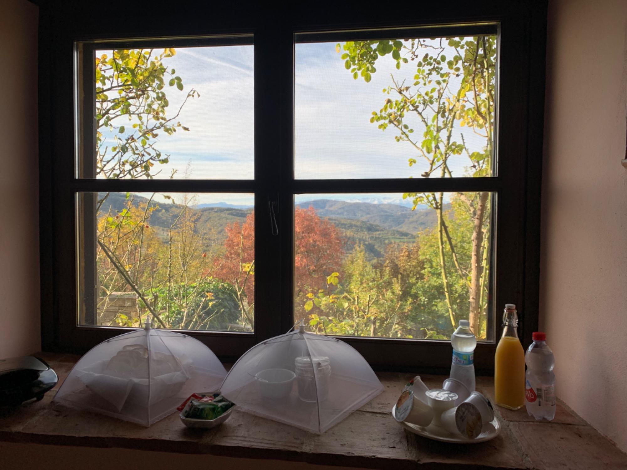 La colazione di B&B POGGIO DELLE GINESTRE