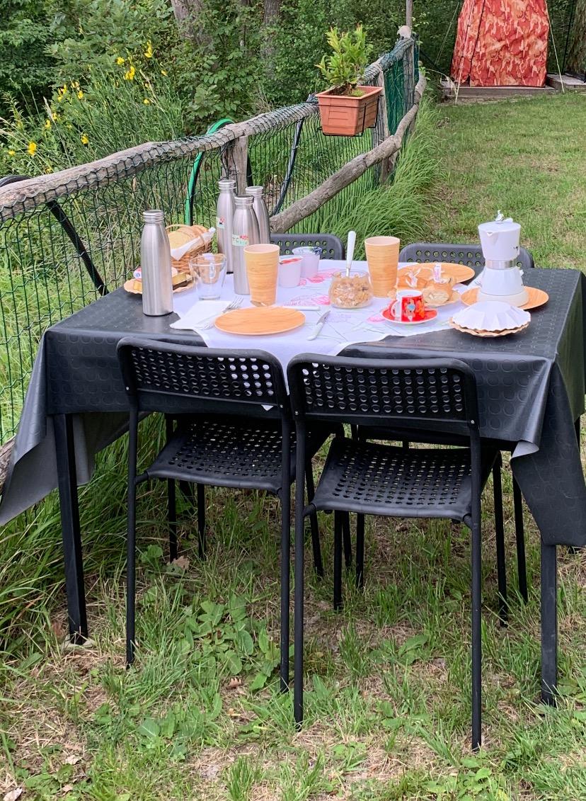 La colazione di B&B POGGIO DELLE GINESTRE