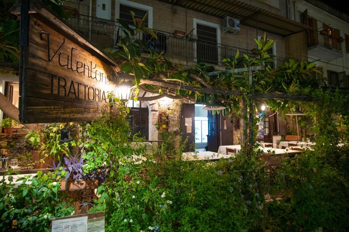 Il ristorante di B&B CASA VALENTONE