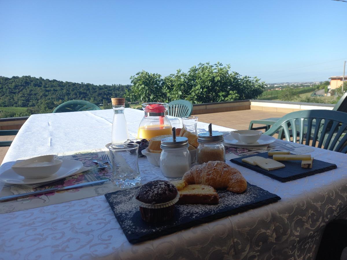 La colazione di B&B MIRAVALLE