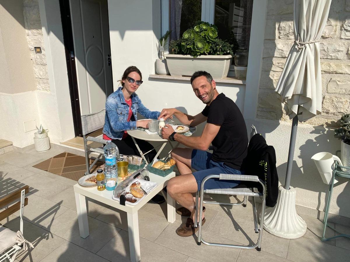La colazione di 125 METRI SUL MARE