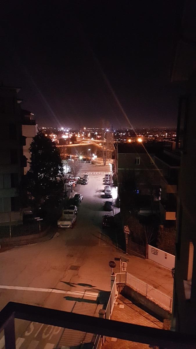 Balcone vista notturna