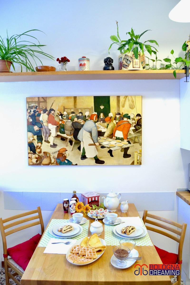 La colazione di B&B BOLOGNA DREAMING
