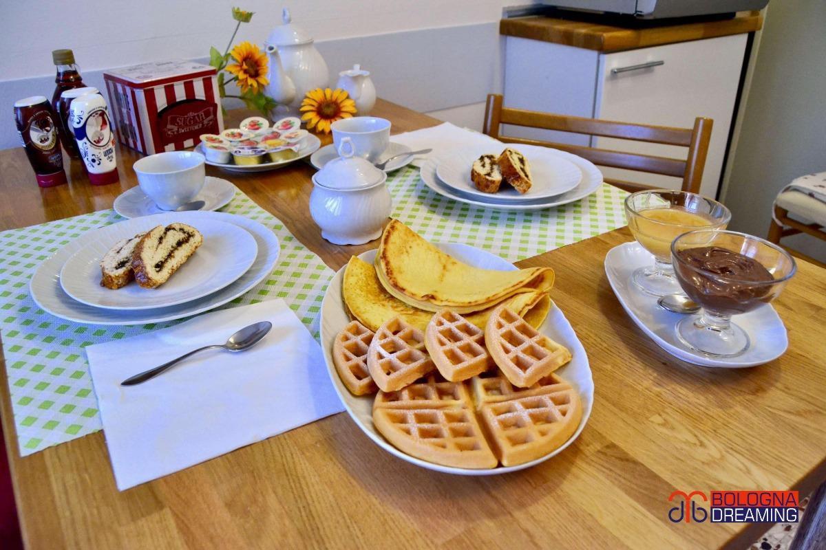 La colazione di B&B BOLOGNA DREAMING