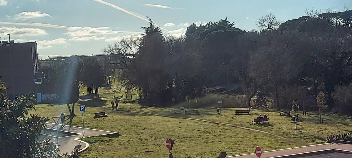 Vista dalla terrazza del soggiorno