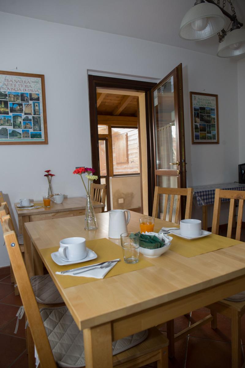 La colazione di AGRI VILLAGE PAVIA