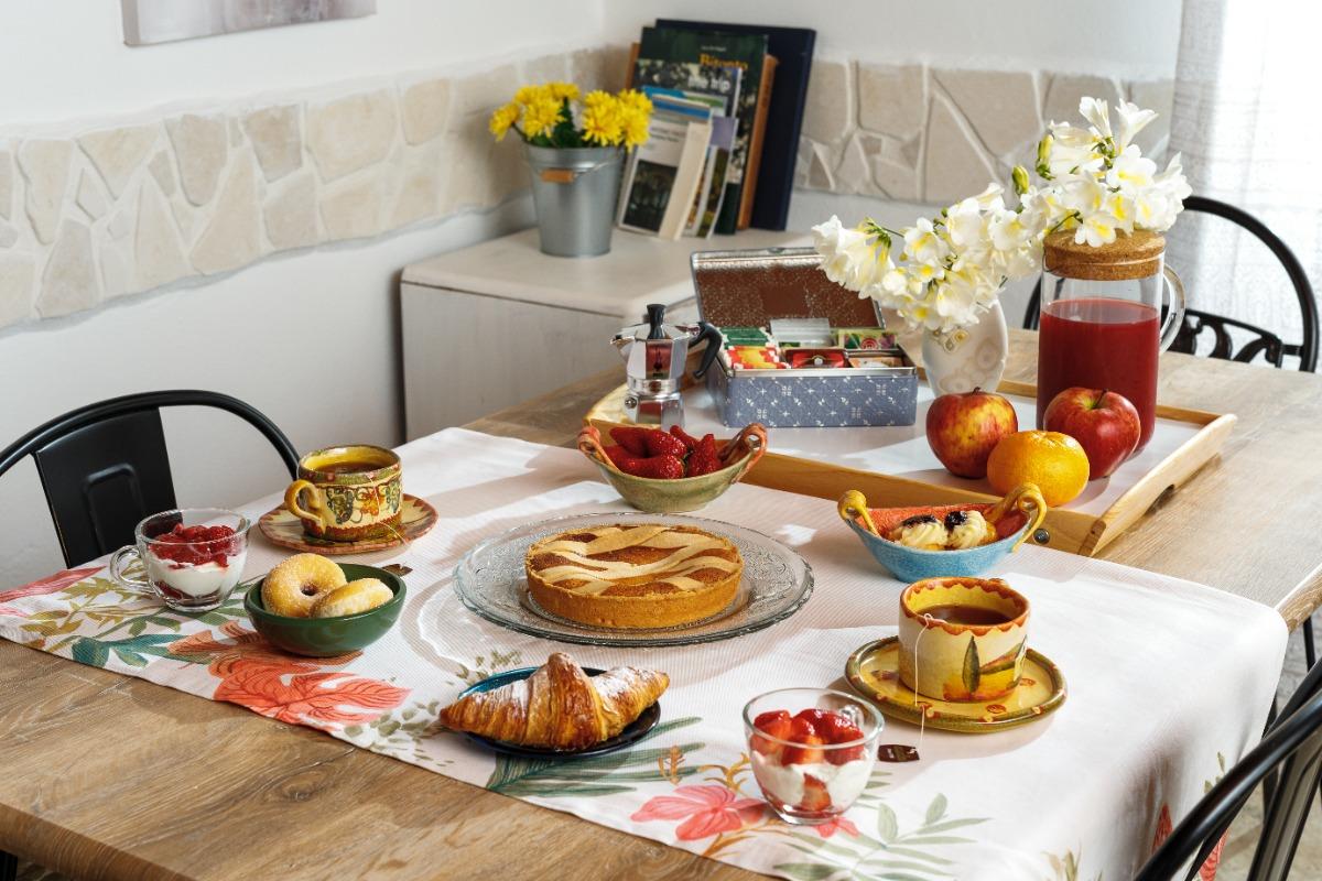 La colazione di B&B LA CORTE SAN FRANCESCO
