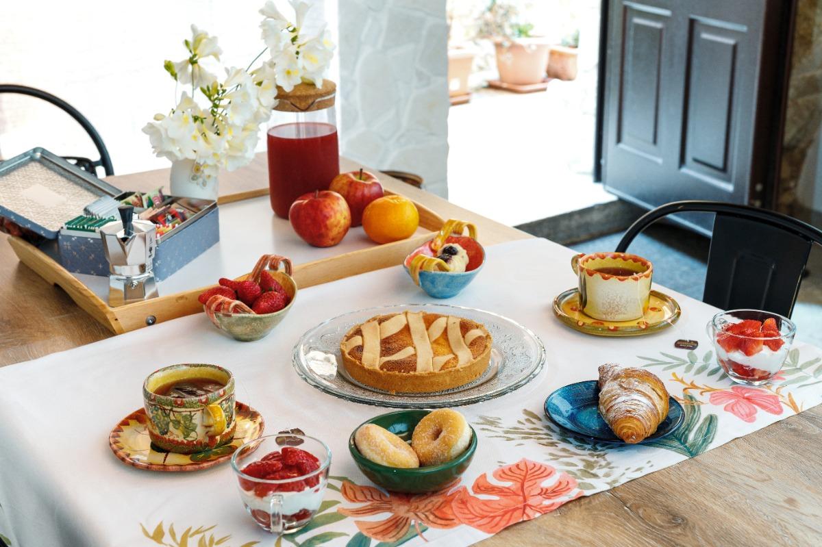 La colazione di B&B LA CORTE SAN FRANCESCO