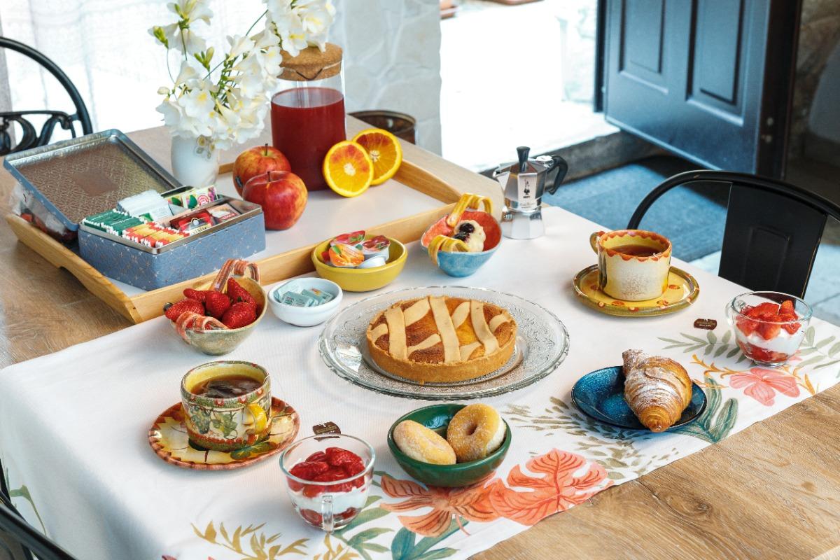 La colazione di B&B LA CORTE SAN FRANCESCO