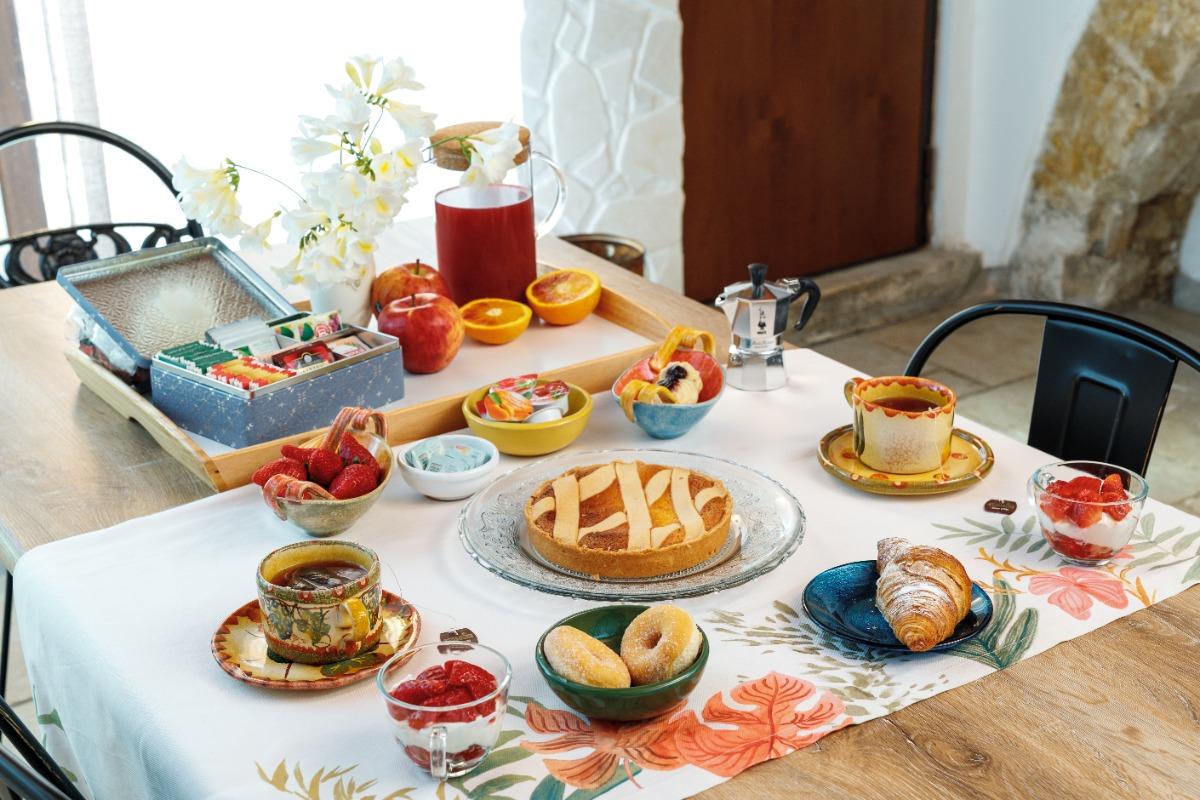 La colazione di B&B LA CORTE SAN FRANCESCO