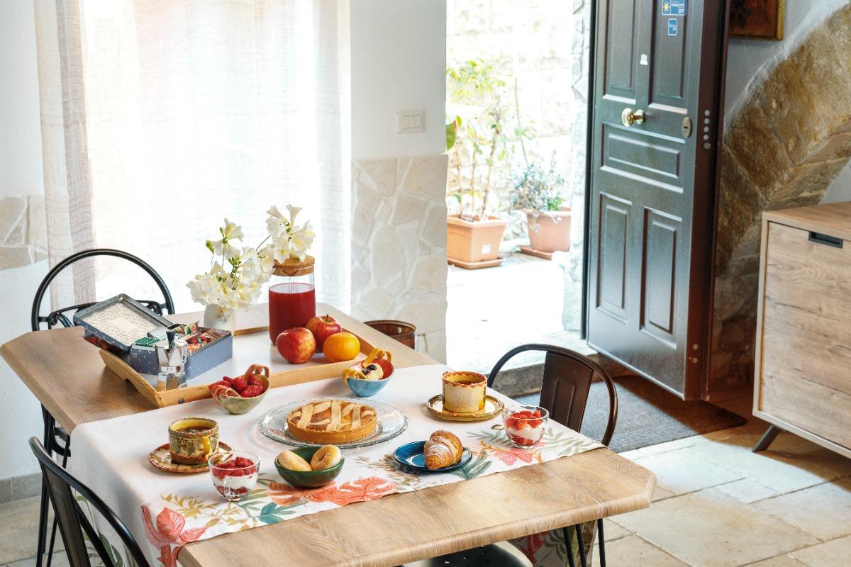 La colazione di B&B LA CORTE SAN FRANCESCO
