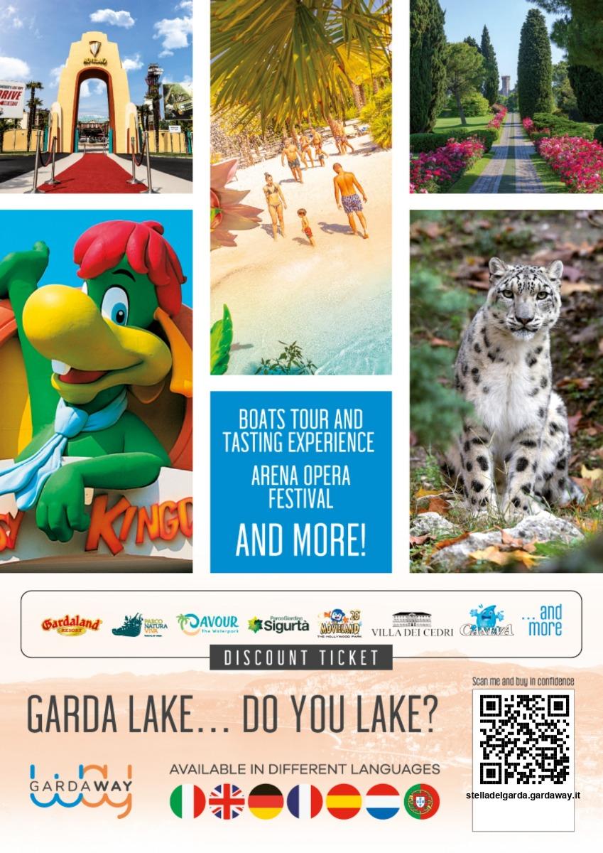 Link Stella del Garda - Discount Ticket