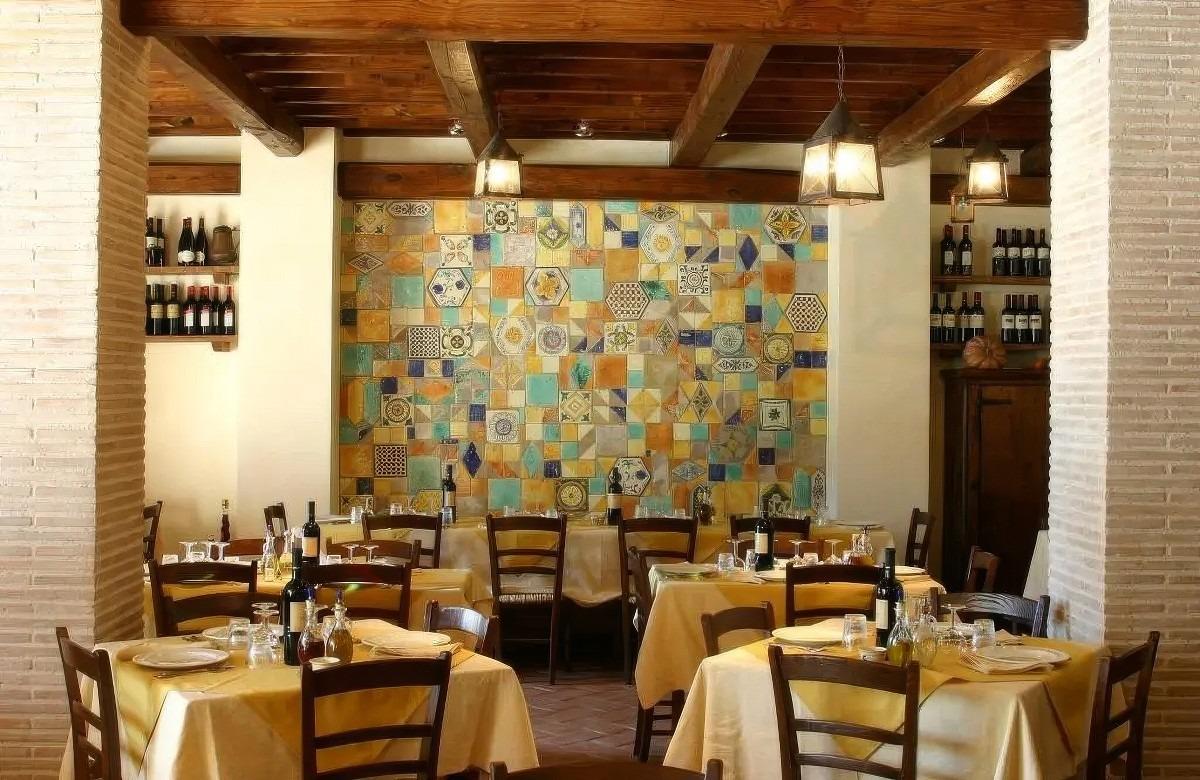 Il ristorante di AGRITURISMO CASALE NEL PARCO