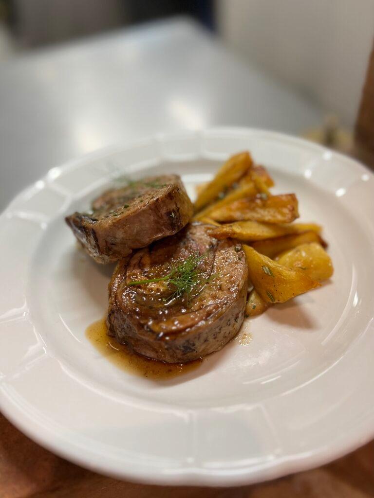 Il ristorante di AGRITURISMO CASALE NEL PARCO
