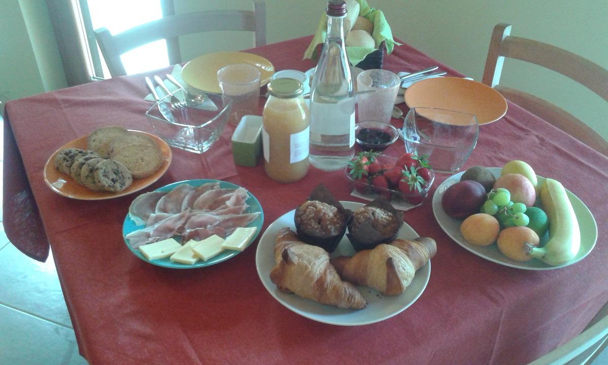 La colazione di AGRITURISMO TERRA E LAGO