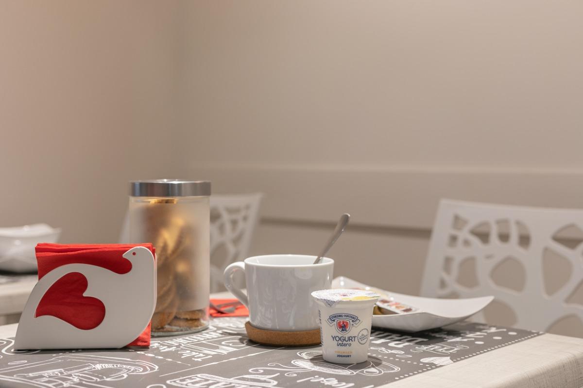 La colazione di B&B PENSIERI D'AUTORE