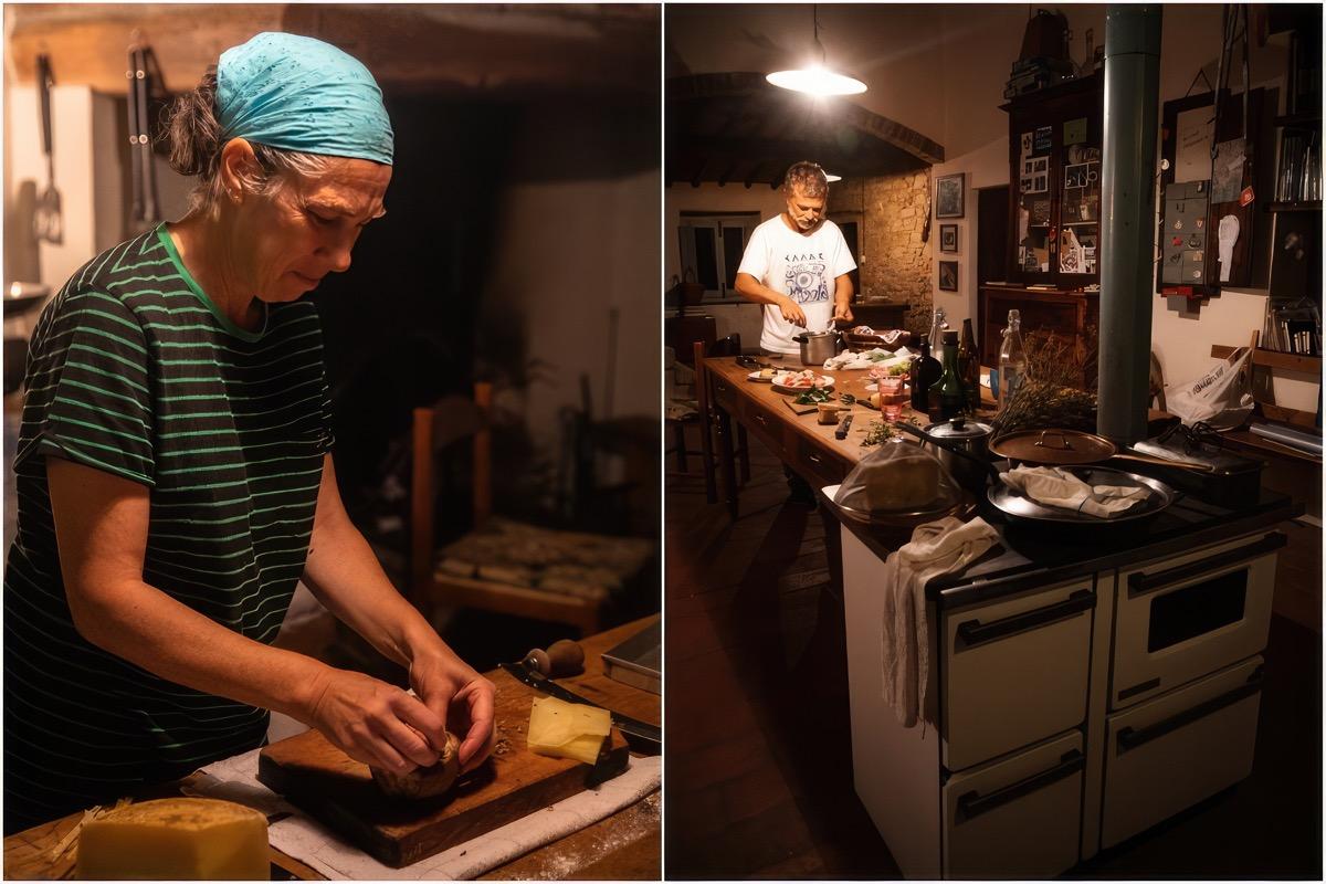 Il ristorante di PODERE LA CASELLINA