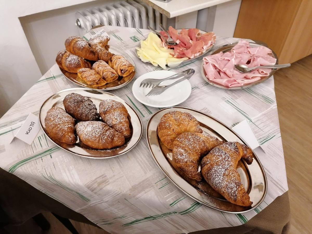 La colazione di B&B CASTELLO