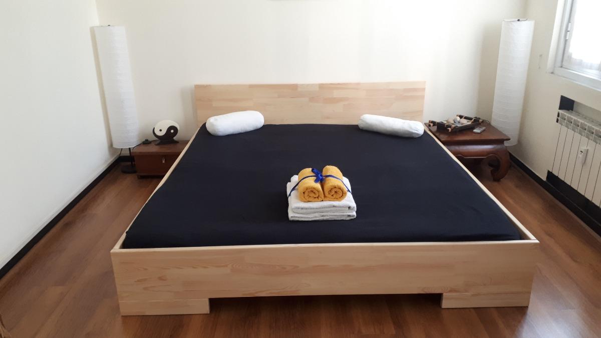 letto camera zen con 2 finestre max 3 ospiti