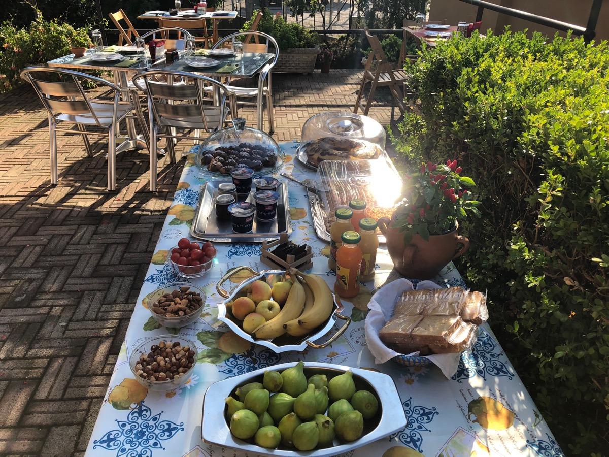 La colazione di B&B VERDEMARE