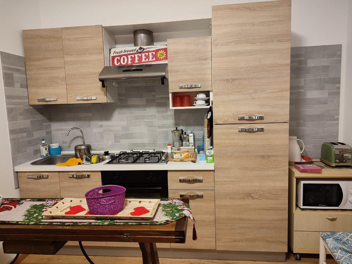 Parete attrezzata a cucina