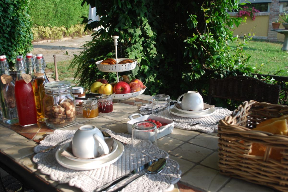 La colazione di B&B CASA MARGOT