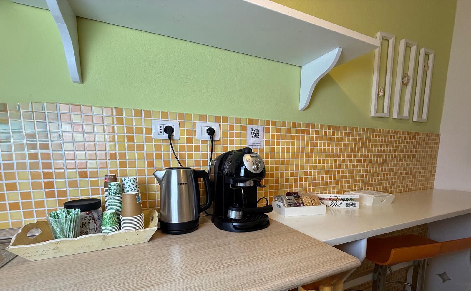 24/7 Coffee Break Corner While we do not serve a traditional breakfast in a dining room, we provide a dedicated refreshment area available 24 hours a