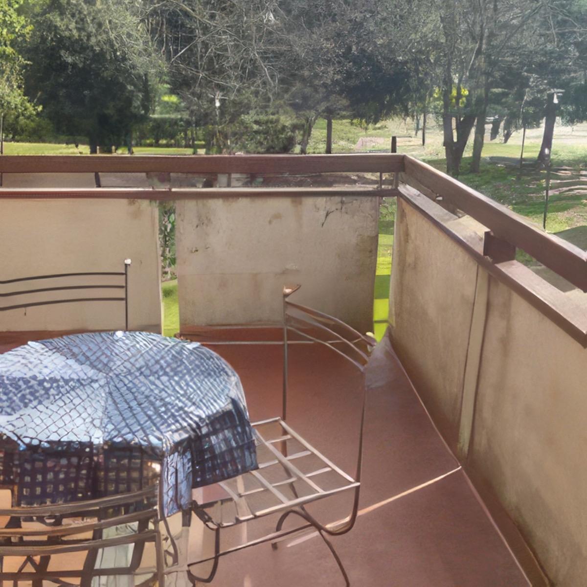 Terrazza vista parco x la doppia