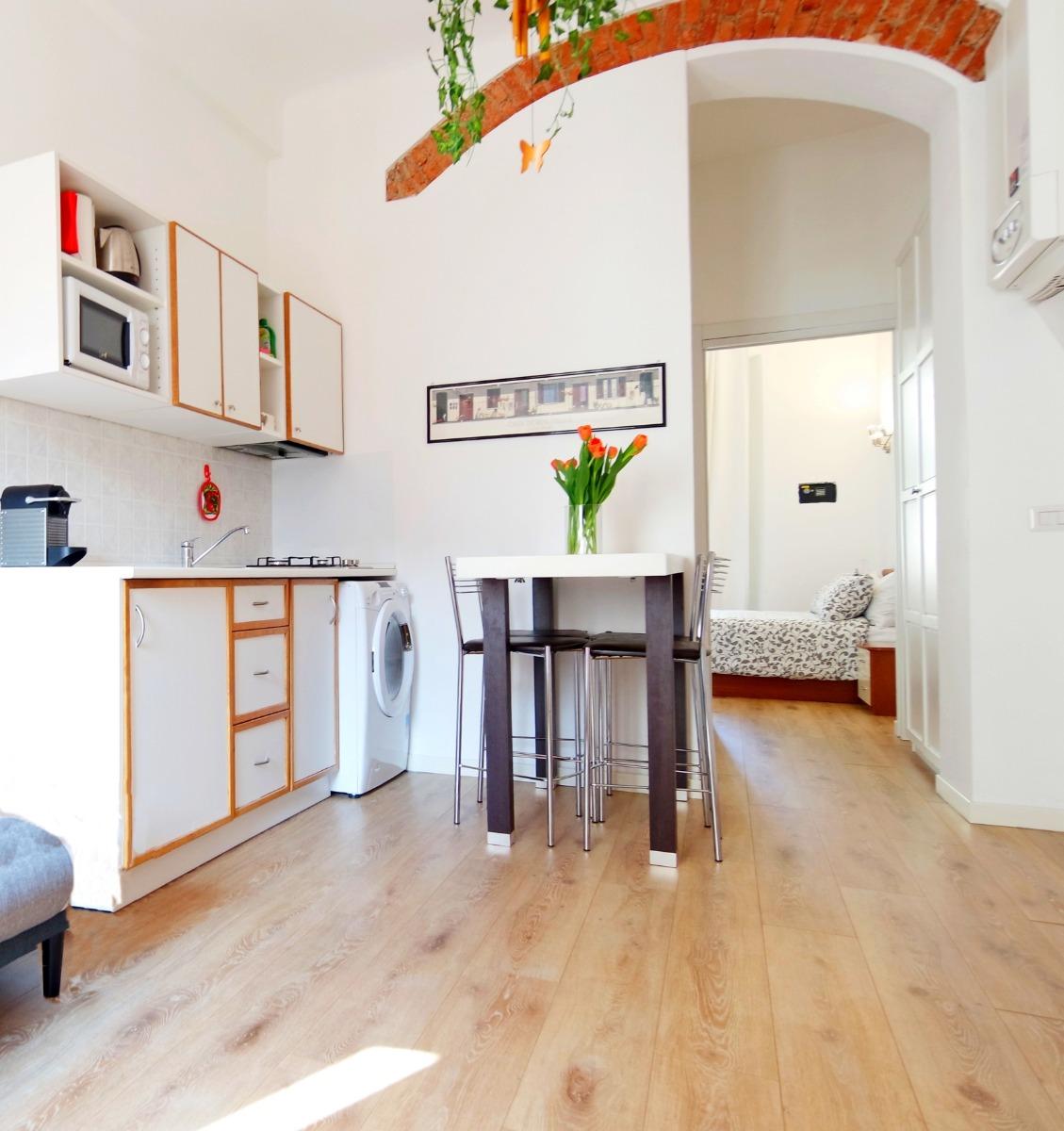 Cucina accessoriata