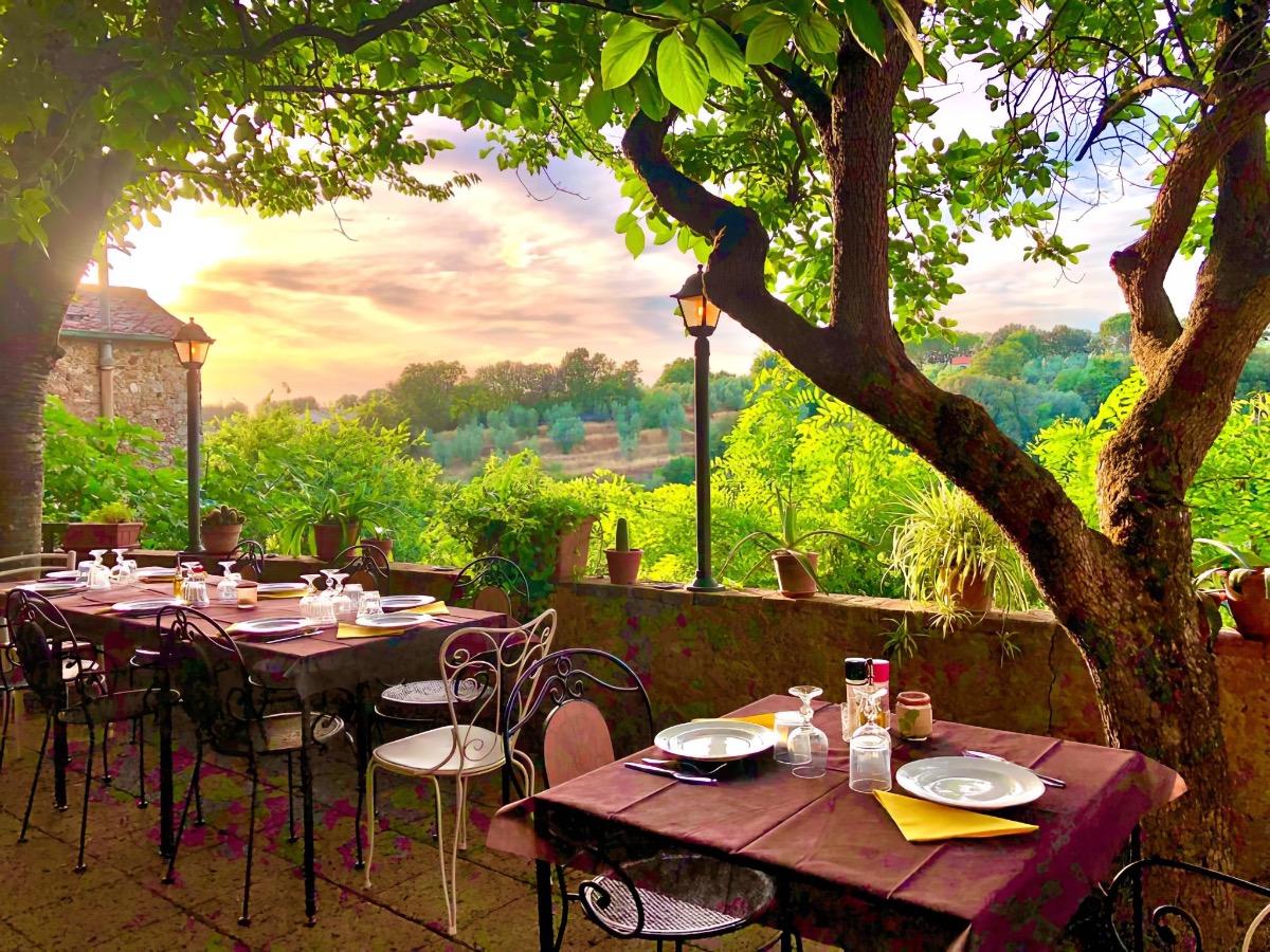 Il ristorante di LOCANDA ETRUSCA