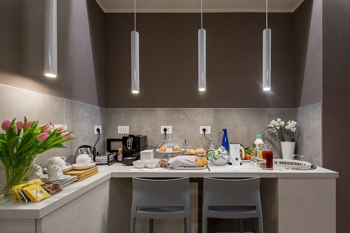 La colazione di B&B GALLERIA CAVOUR