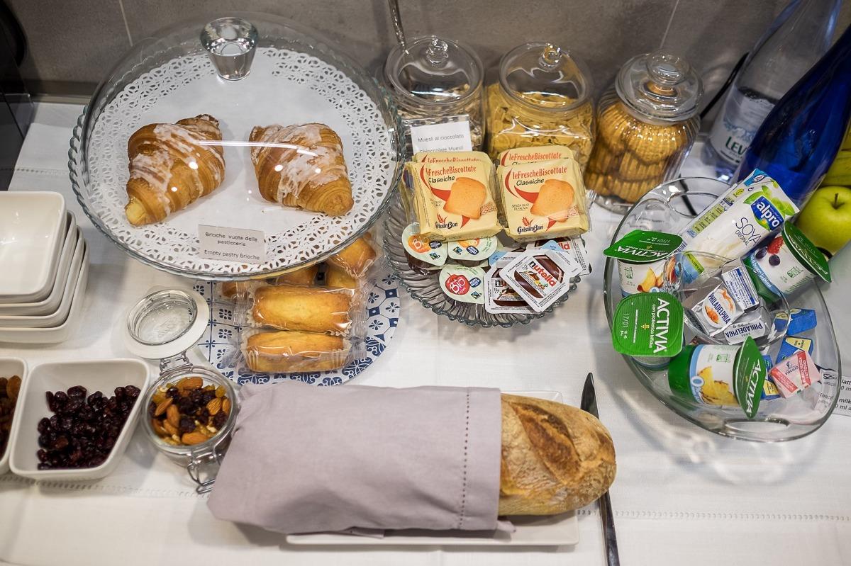 La colazione di B&B GALLERIA CAVOUR