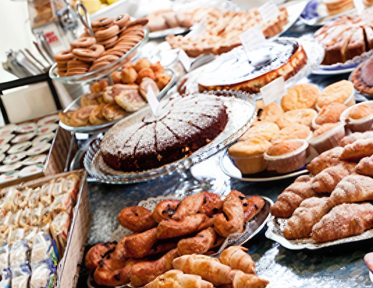 La colazione di B&B LA VILLA