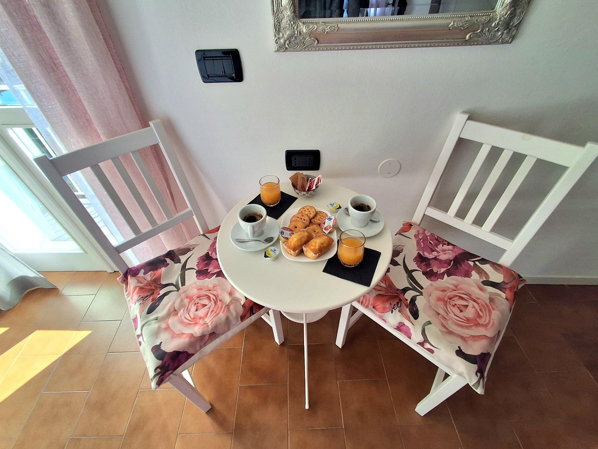 breakfast bouganville room