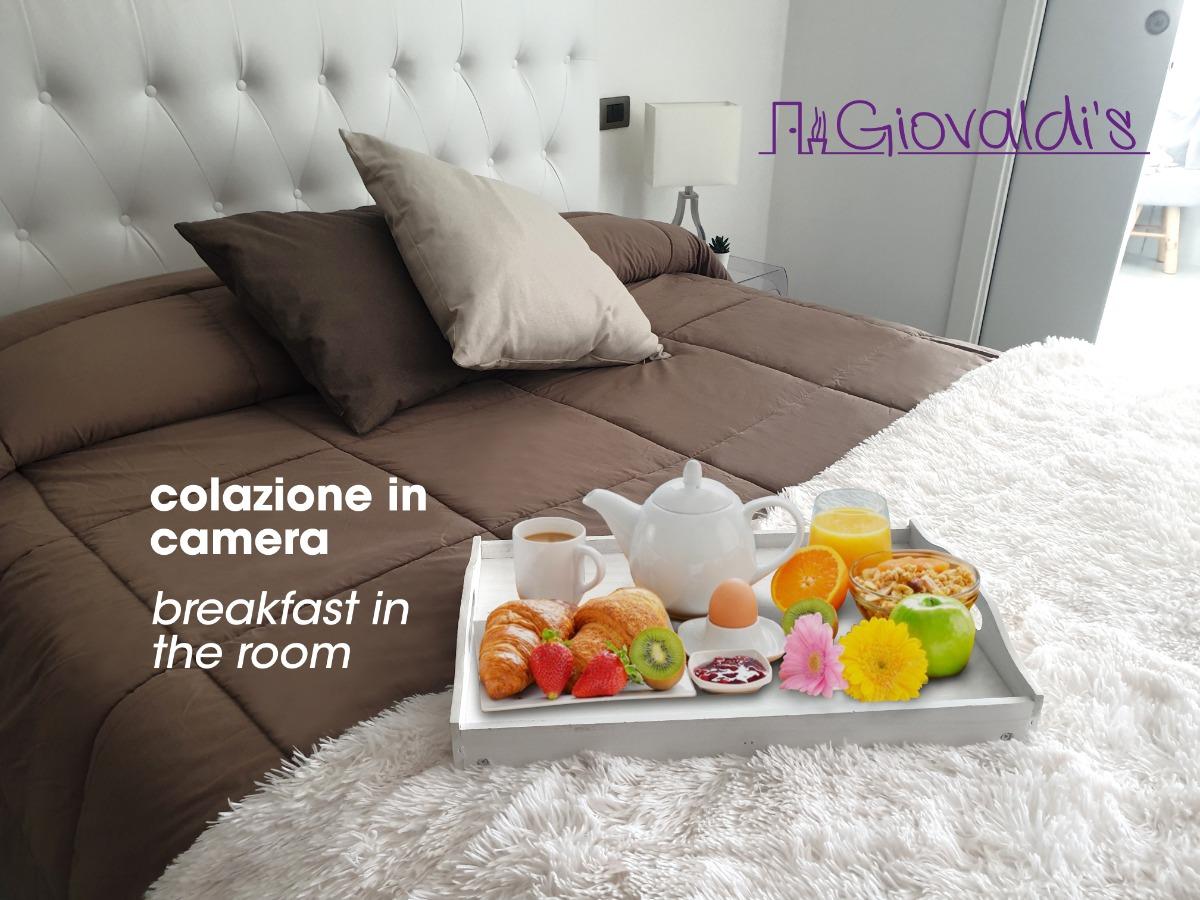 La colazione di B&B GIOVALDI'S TORINO