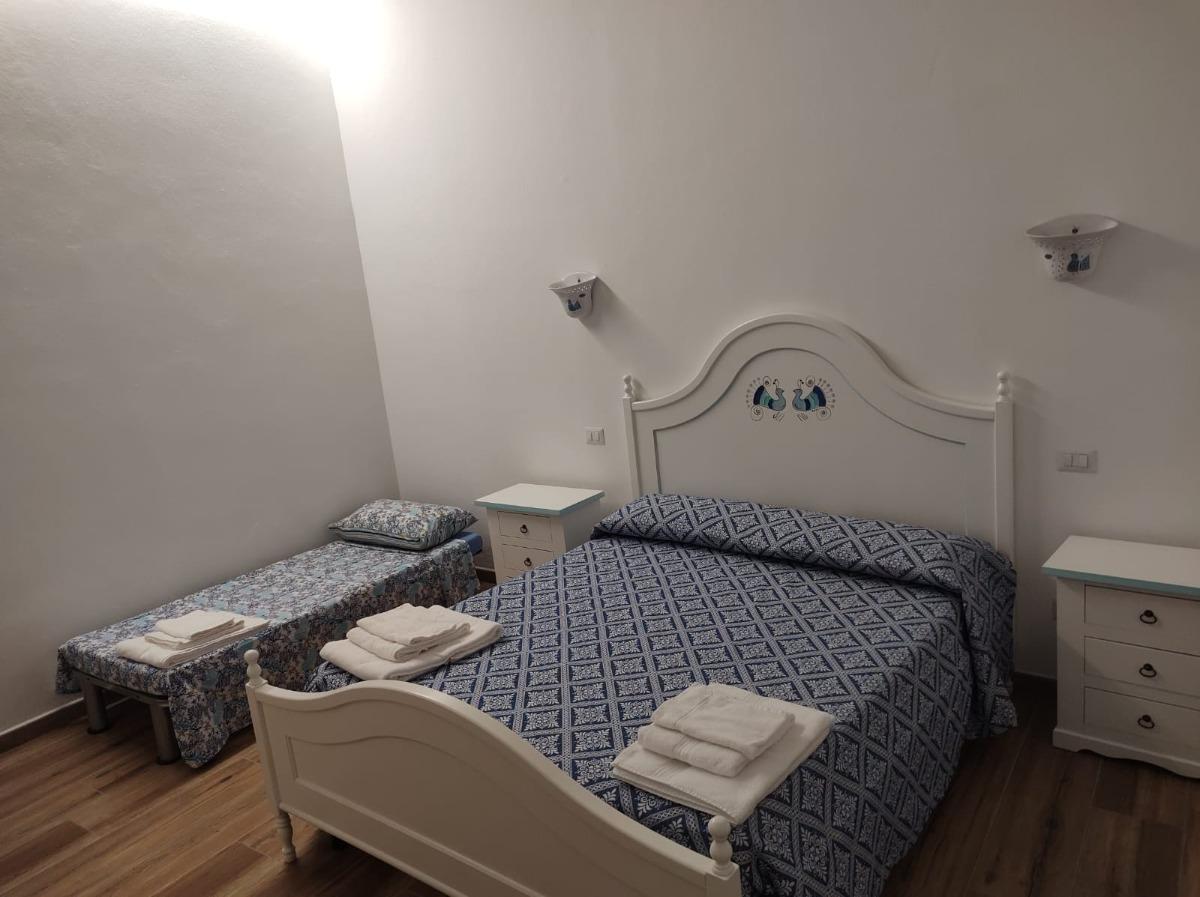 Stanza Pavoncella, comoda sistemazione anche per tre persone.