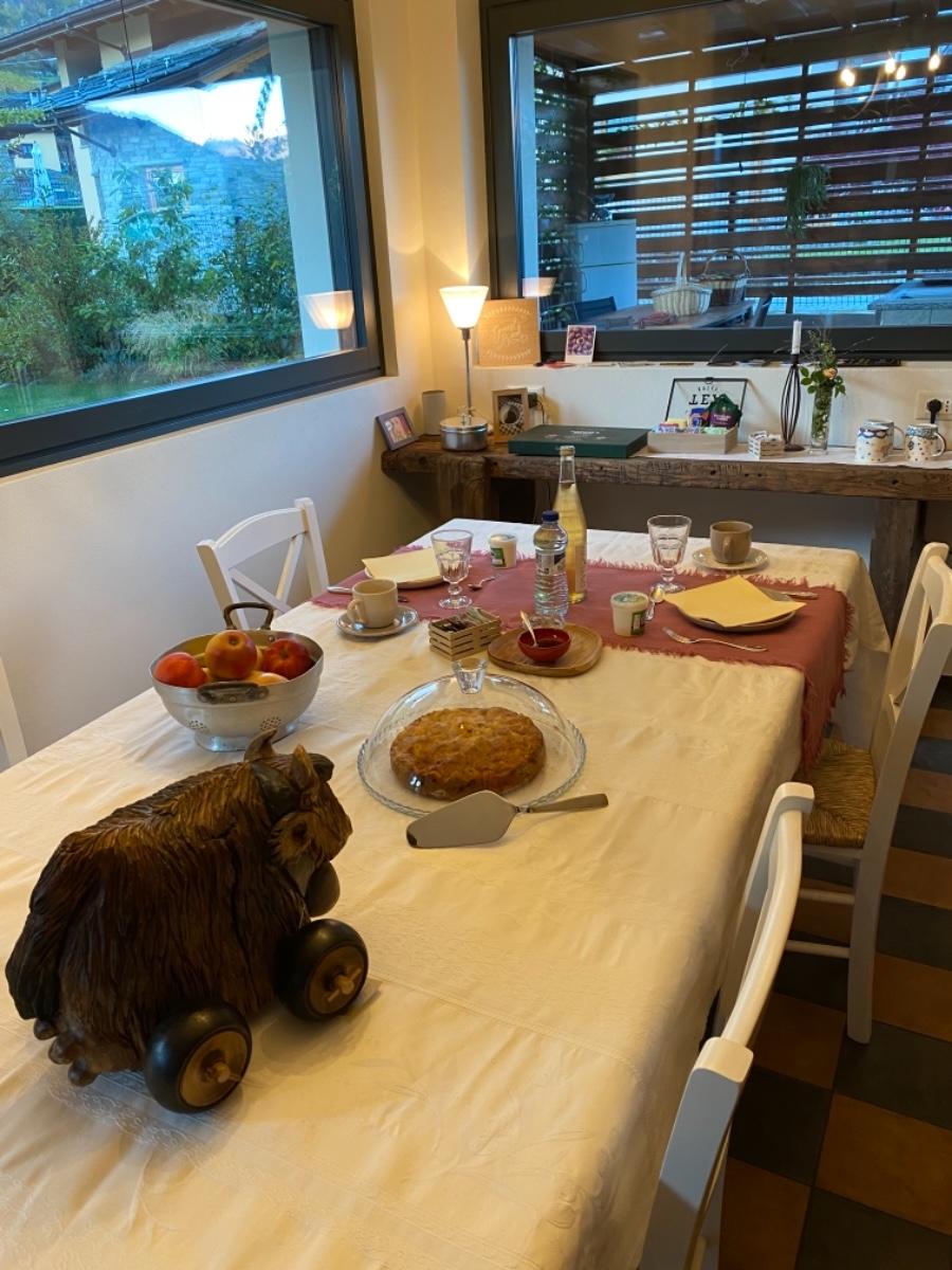 La colazione di LA MUCCA PELOSA B&B