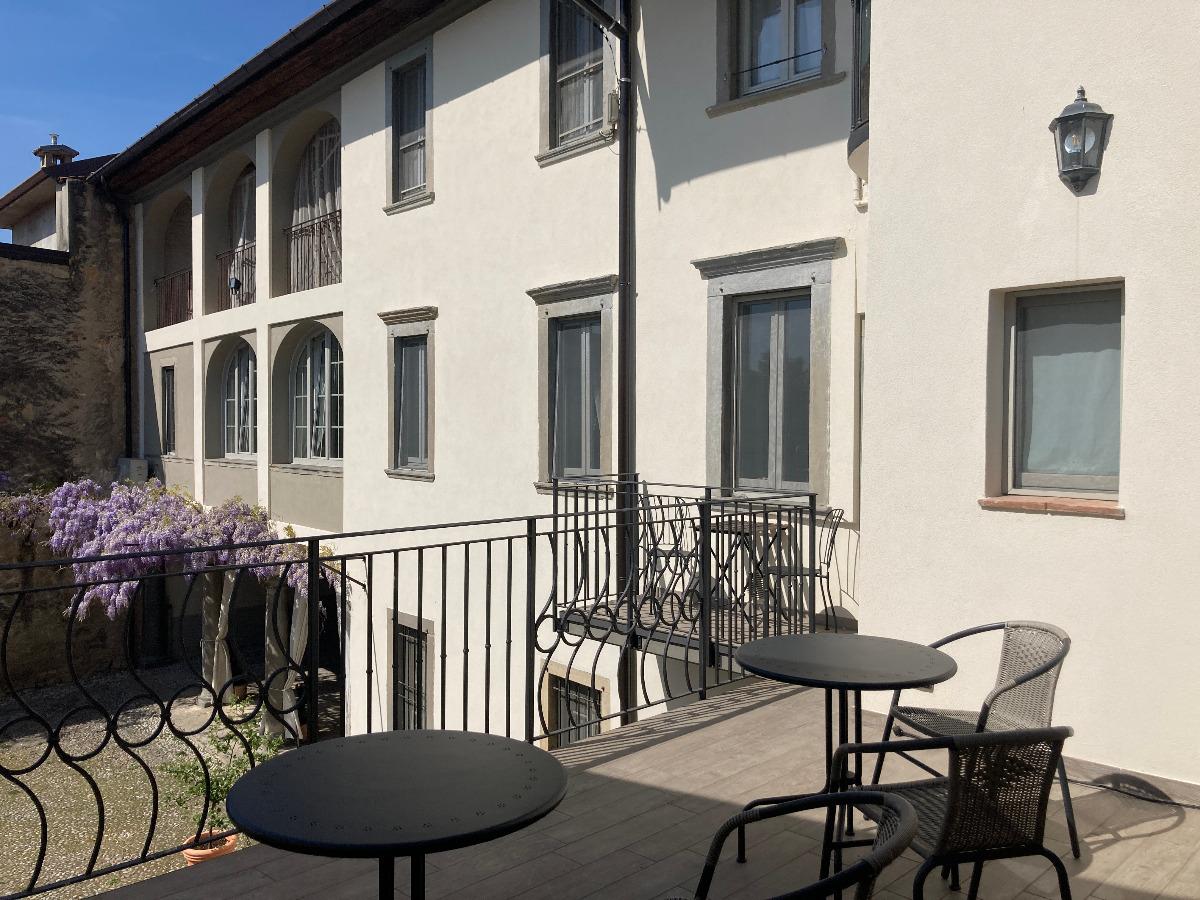 Facciata interna -Terrazza colazioni