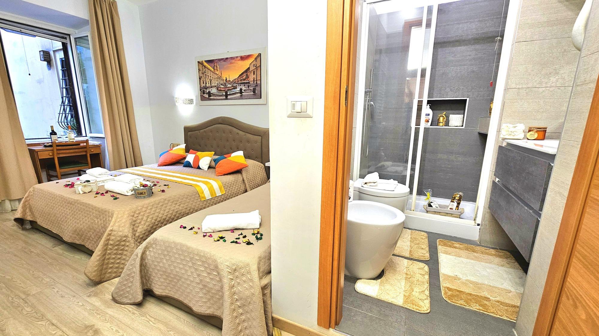 camera tripla bagno privato