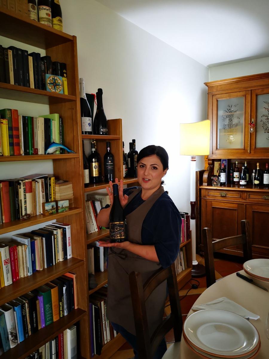Il ristorante di LA TINAIA COUNTRY HOUSE BED & BOARD