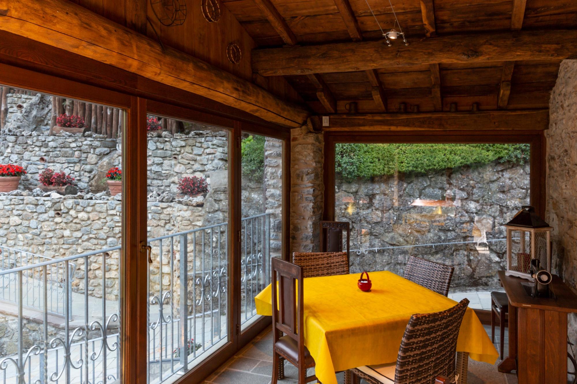 Sala Degustazioni, il luogo in cui sarà disponibile la colazione a buffet e il percorso degustativo, entrambi su prenotazione e a pagamento