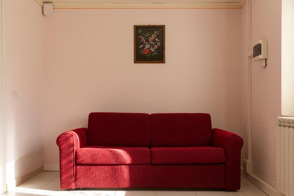 Ampia camera da letto, divano letto