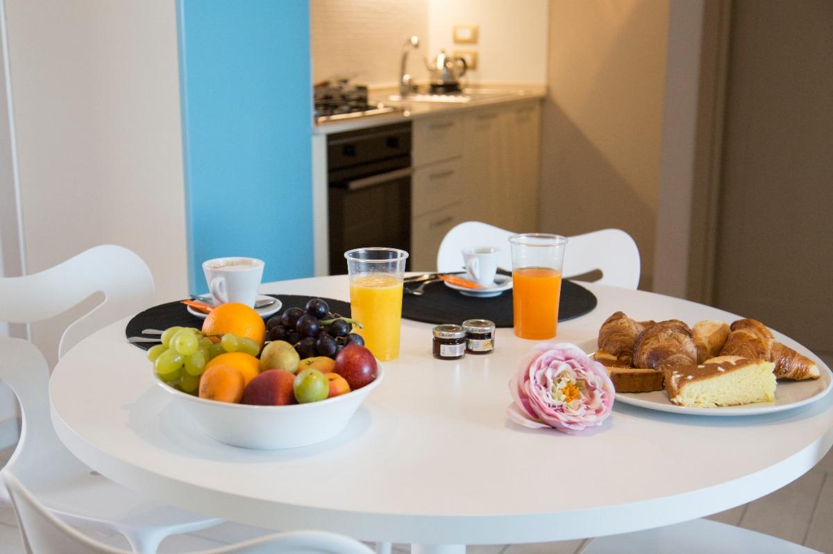 La colazione di NERO D'AVORIO APARTHOTEL & SPA