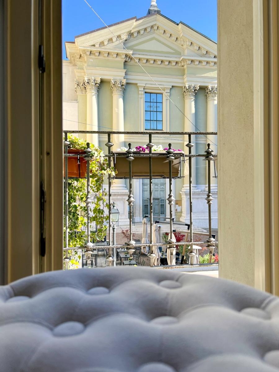 Vista sala colazione