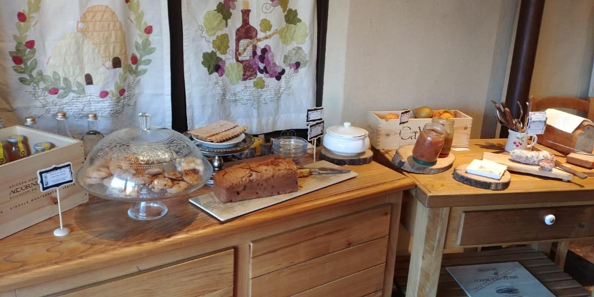 La colazione di CASCINA ROSENGANA