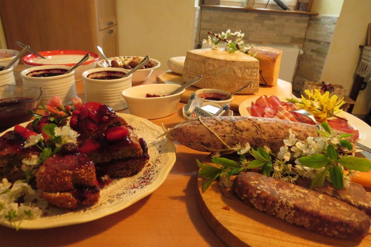 La colazione di B&B IL GRAPPOLO VALTELLINA