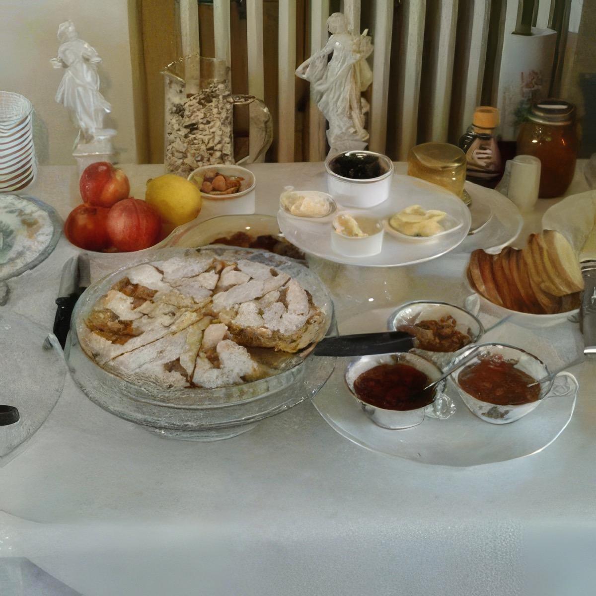 La colazione di CASA DI AROLA