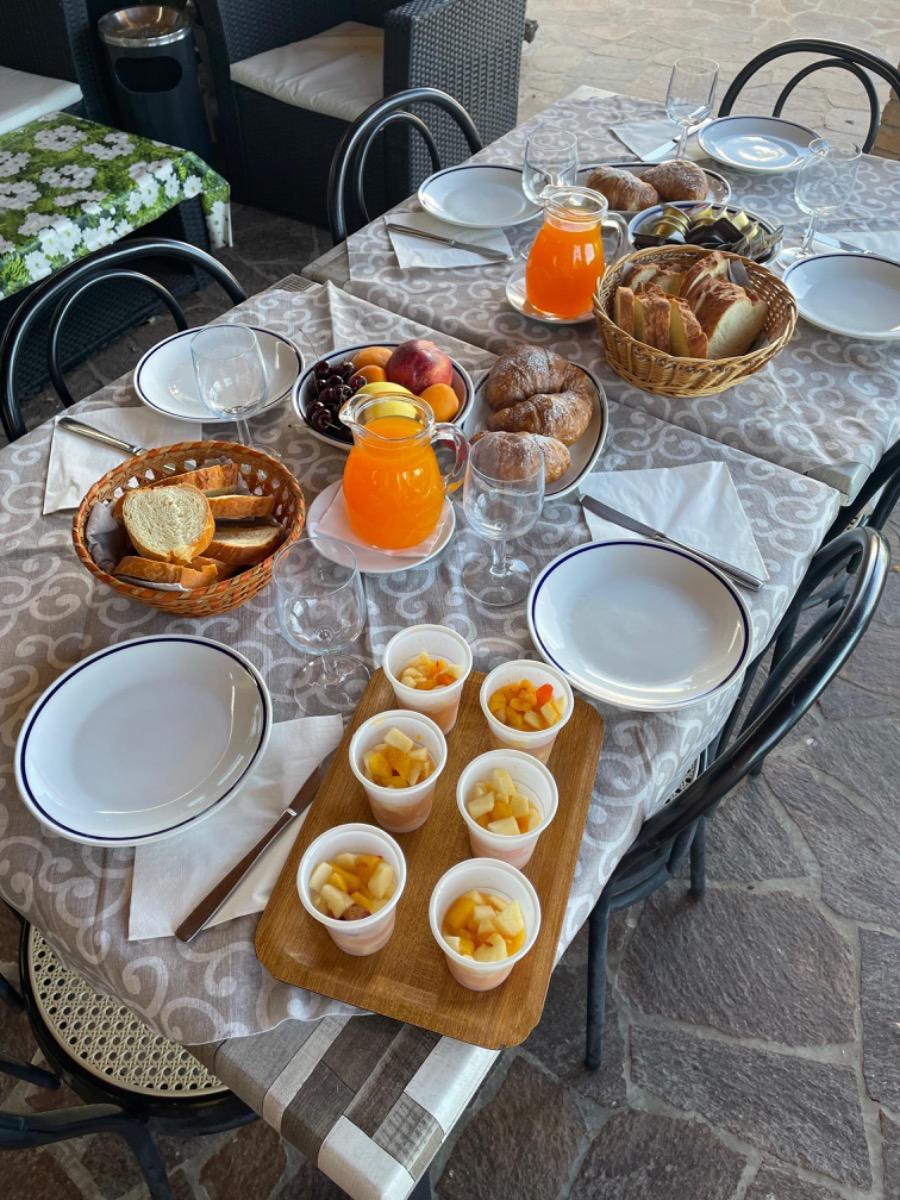 La colazione di AGRITURISMO AL BUTTASELLA
